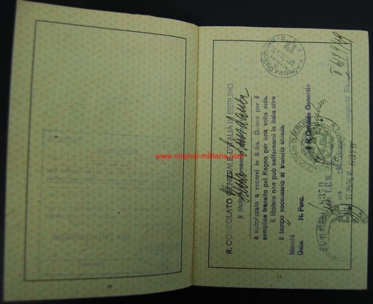 Pasaporte Alemán para una Mujer Judía Marcado "J" de 1939