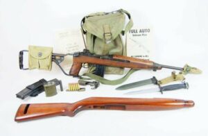 Carabina de Paracaidista "M1 A1" comvertible en "M1" y Accesorios