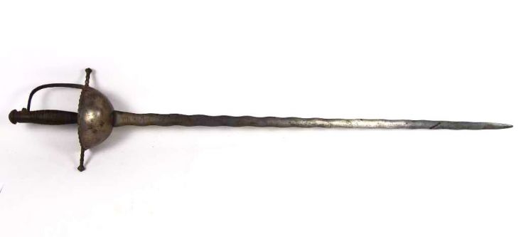 Alemania, Espada Ropera de Taza, Siglo XVII