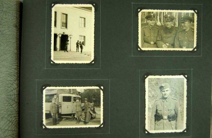 Álbum de Fotos del Campo de entrenamiento de Servicio de Protección Postal de "Zeesen"