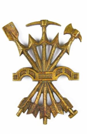 Placa en Bronce de Gastador de Falange