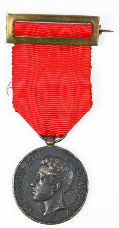 Medalla de Distinción de la Jura de Alfonso XIII. Plata