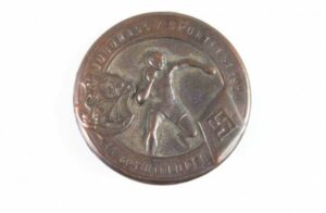 Insignia de la HJ de la Fiesta de Deportes de 1936 en Luben