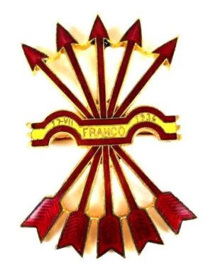 Insignia de Falange "17 VII Franco 1836"