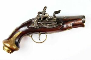 Pistola de Pedernal de Ripoll, Siglo XVIII