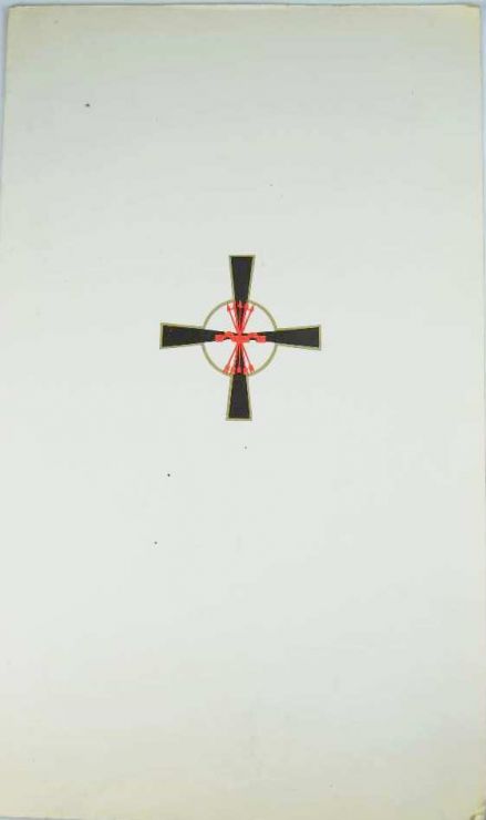 Concesión y Estuche con Orden Imperial del Yugo y las Flechas, Placa Gran Cruz, Venera y Miniatura