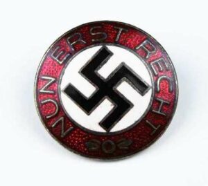 NSDAP, Insignia "Nun Erst Recht"