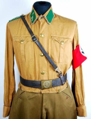 SA, Camisa Parda o Marrón de Servicio