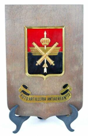 Metopa del Reto. Artillería Antiaerea Nº 72