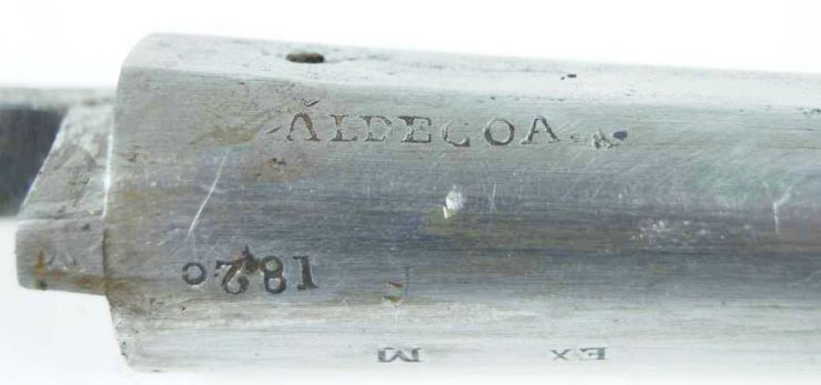 Pistola Española Modelo 1815 de "Guisasola y Aldecoa"