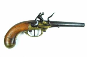 Pistola Reglamentaría Francesa de Caballería M1777, 1er Modelo