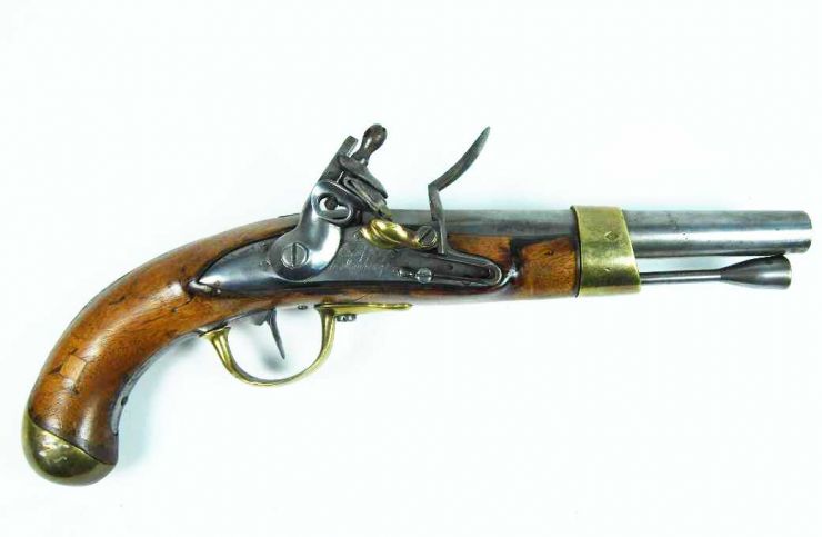 Pistola de Pedernal Francesa Modelo XIII de 1811 "N-N"