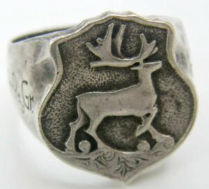 Waffen SS, Anillo de Plata "875" de la Norge