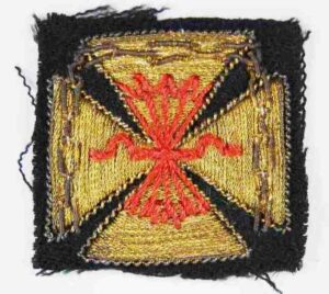 Emblema de Pecho de Oficial Prisioneros Zona Roja