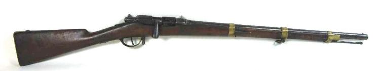 Francia/ Carabina Reglamentaria M1866-74 M80 de Caballería de 11 mm Gras