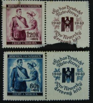 Sellos de la "Cruz Roja Alemana"