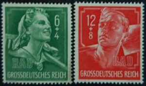 Sellos "Deutsches Reich RAD"