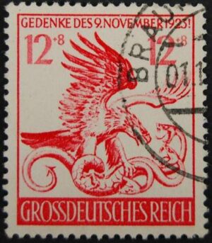 Sello "Gedenke des 9. November 1923"