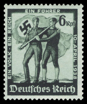 Sello "Ein volk Ein Reich Ein Fuhrer"