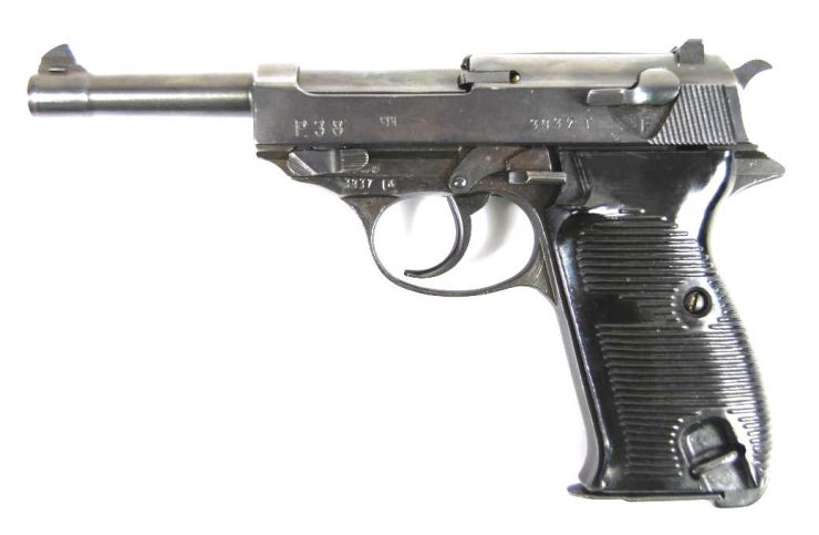 Walther P38 Código "cyq" Igual Número en Todas sus Partes