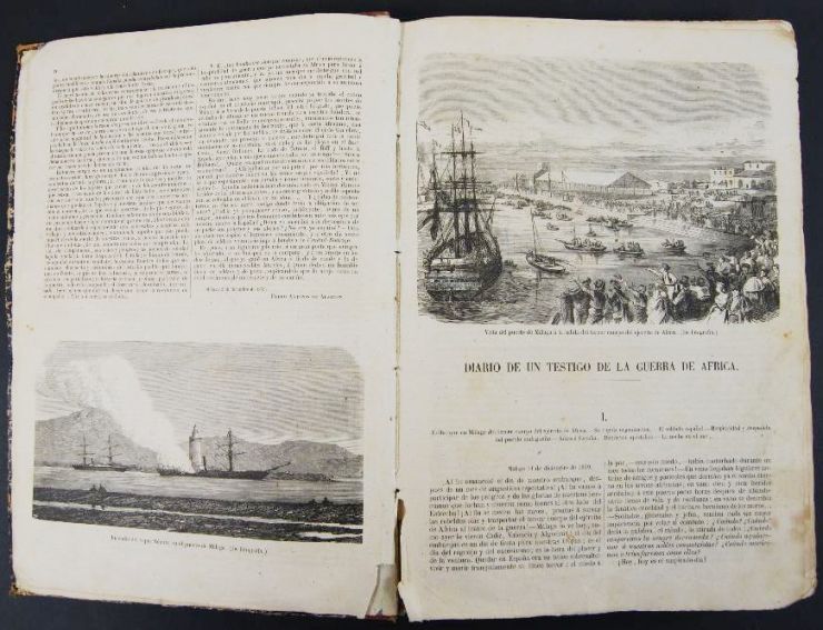 Diario "Guerra de África", Edición 1859