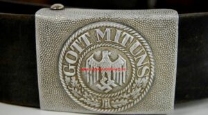 Cinturón con Hebilla para Tropa y Suboficiales de la WH, Hebilla M1936
