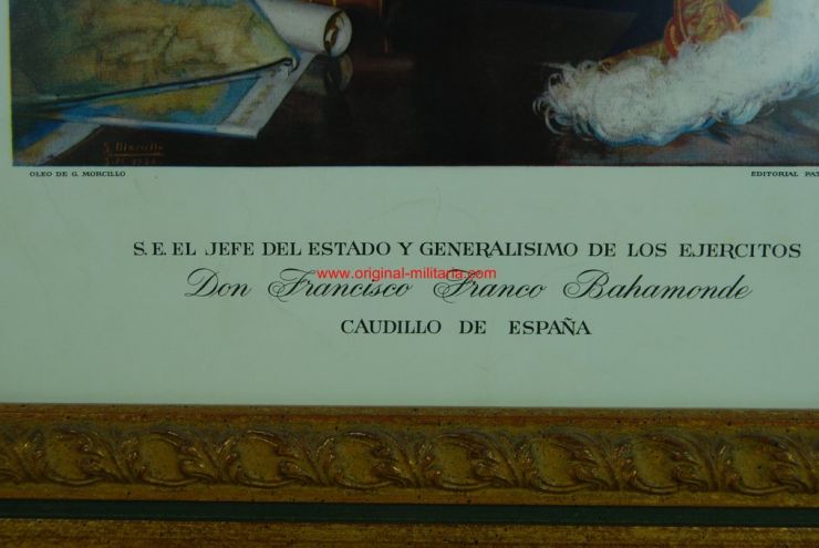 Lamina del "Caudillo", "Patrimonio Nacional"
