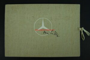 Hans Liska "Mercedes Benz Skizzenbuch" Portfolio 1951