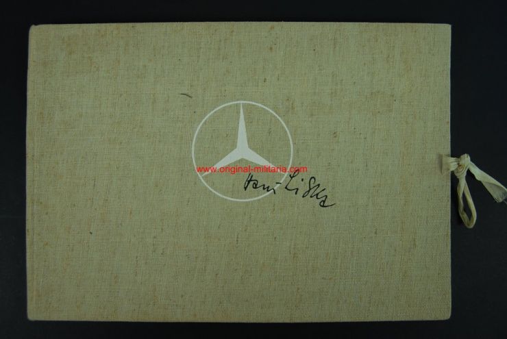 Libro "Mercedes Benz Skizzenbuch" de Hans Liska, 1951
