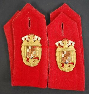 Hombreras del Regto. de la Guardia de Franco