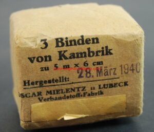 WH/ Paquete con 3 Vendas Asépticas de 1940