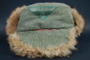 WH/ Gorro de Piel de Invieno M43, Talla 64
