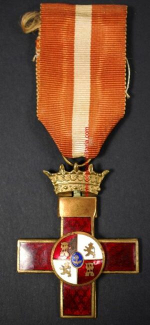 Cruz al Mérito Militar de 1ª clase Distintivo Rojo