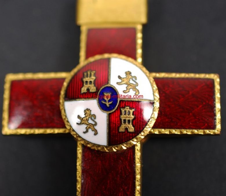 Transicional Cruz Mérito Militar Distintivo Rojo, Reglamento de 1936, Guerra Civil