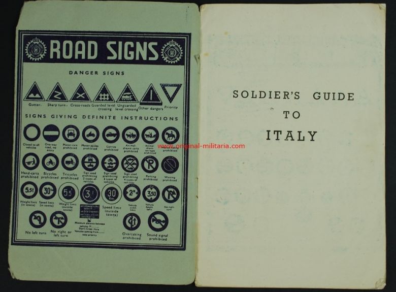Guía del soldado en Italia