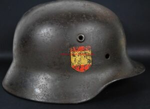 Casco M35 de la "División Azul"
