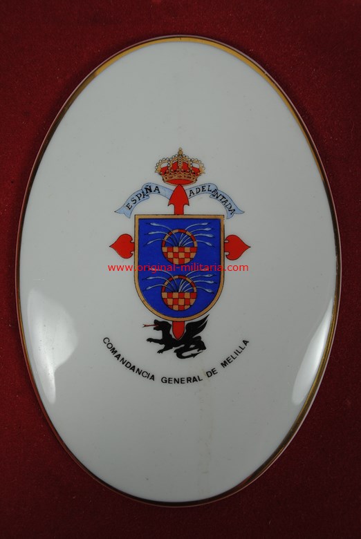 Escudo Enmarcado de la Comandancia General de Melilla