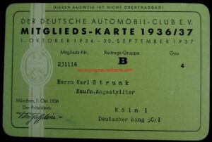 DDAC/ Carnet de Socio de Munich