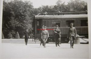 Foto Privada del Vagón y Delegación Francesa del Armisticio de Francia en Compiegne