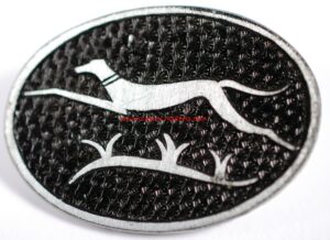 WH/Pz  Insignia de Gorra de la "División Galgo, 116 Panzer División" 