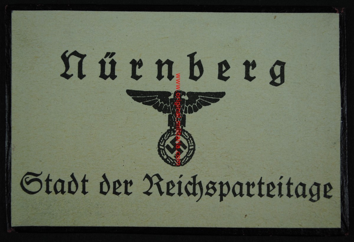 NSDAP/ Espejo de Propaganda del "Reichsparteitage de Nürnberg"