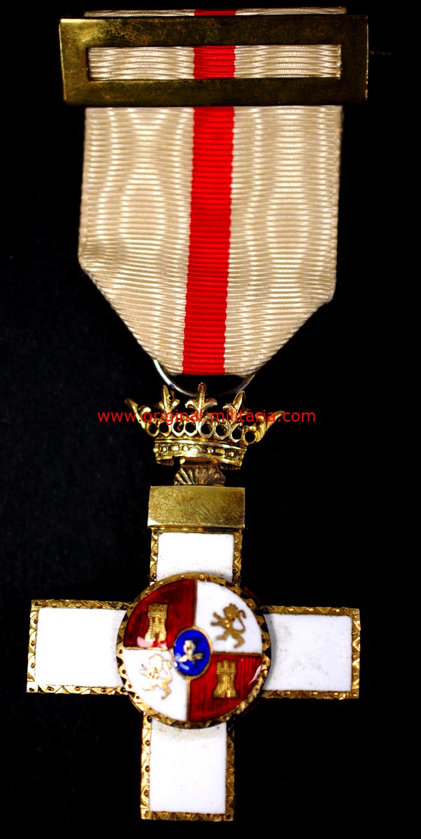Cruz de la Orden del Mérito Militar Dstintivo Blanco