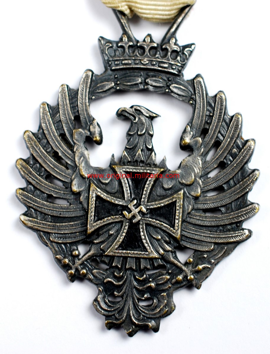 WH/DA, Medalla de la División Azul, 1er Modelo de 1943
