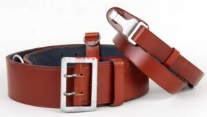 LW/ Cinturón con Bandolera de Oficial Fabricado por Assmann