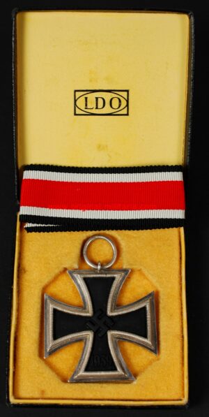 Estuche "LDO" con EK2 1939 Tipo "Wachtler & Lange, Mittweida"
