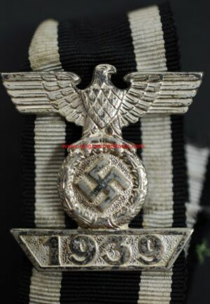 Barra de la EK2 1939, del 2º Modelo, Variante de "Ziemer & hijos, Idar-Oberstein". Marcada
