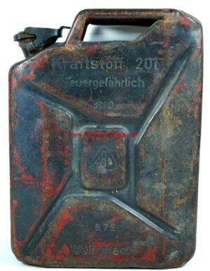 Wehrmacht/  20 Liters, Petrol Jerry Can, Dated 1940