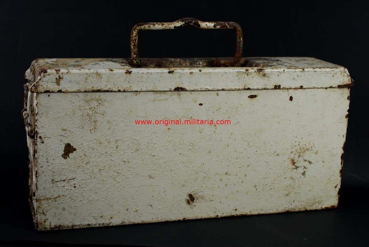 WH/ Caja M41 de Munición con Camuflaje de Invierno para la MG34/42