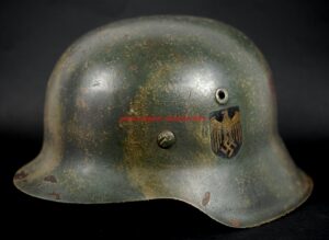 Kriegsmarine/Coastal Artillery, M42 Spray Camo Single Decal Helmet