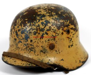 LW/DAK/ITALIA Casco M35 con Camuflaje color Arena